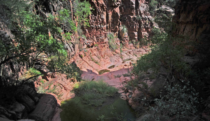 Hog Canyon, Sierra Ancha Wilderness